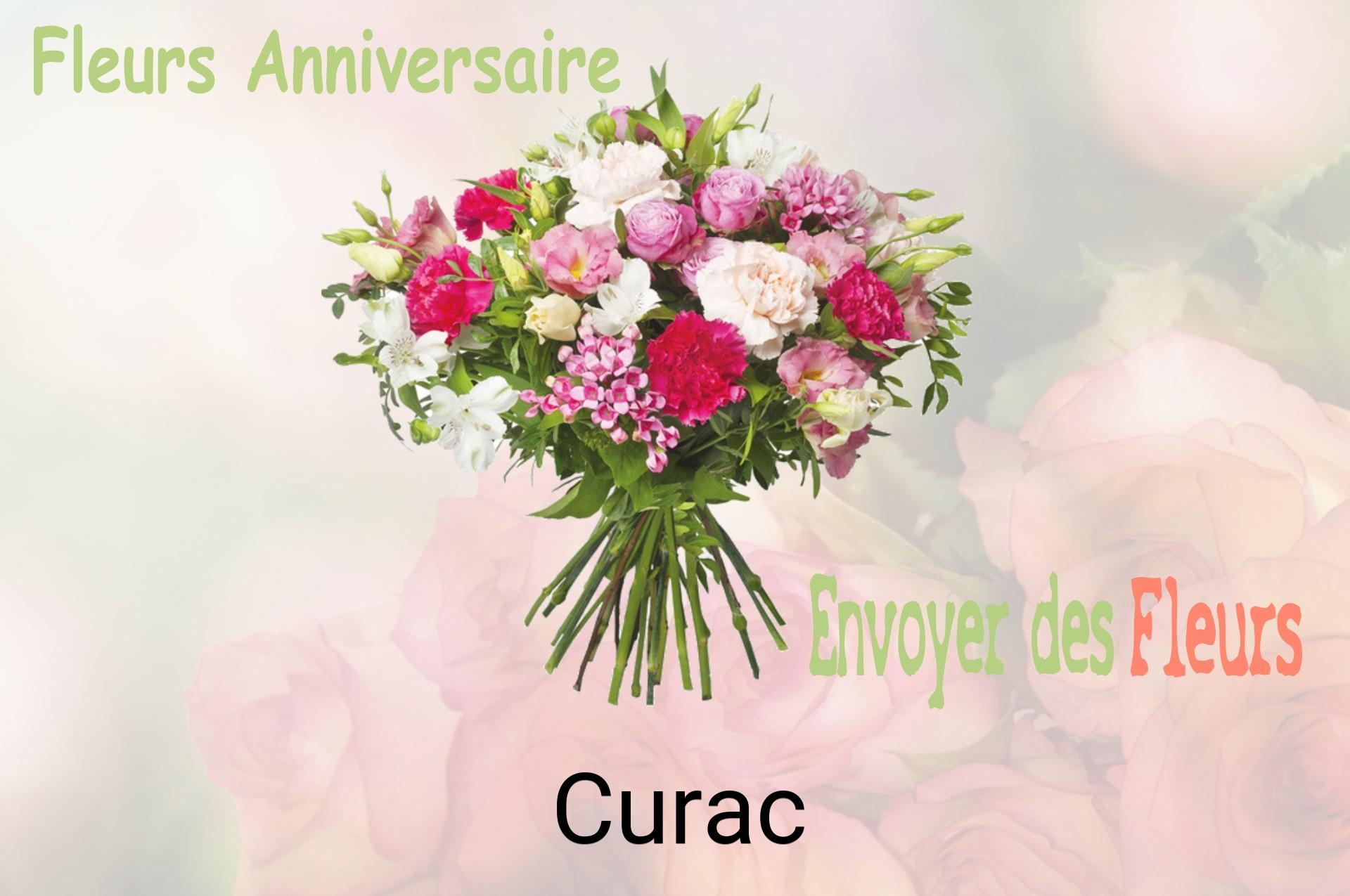 Bouquet de fleurs d’anniversaire livré à Curac